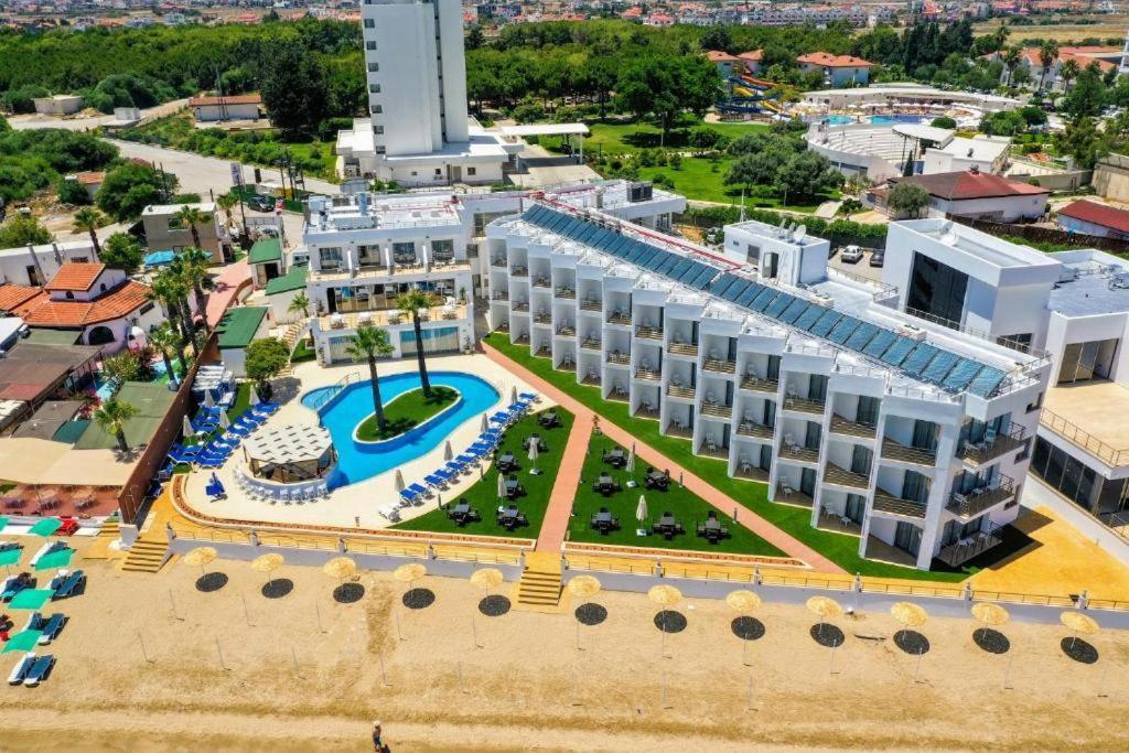 Mimoza Beachfront Hotel & Restaurant Фамагуста Экстерьер фото