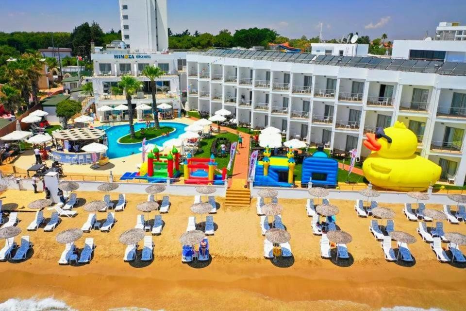 Mimoza Beachfront Hotel & Restaurant Фамагуста Экстерьер фото